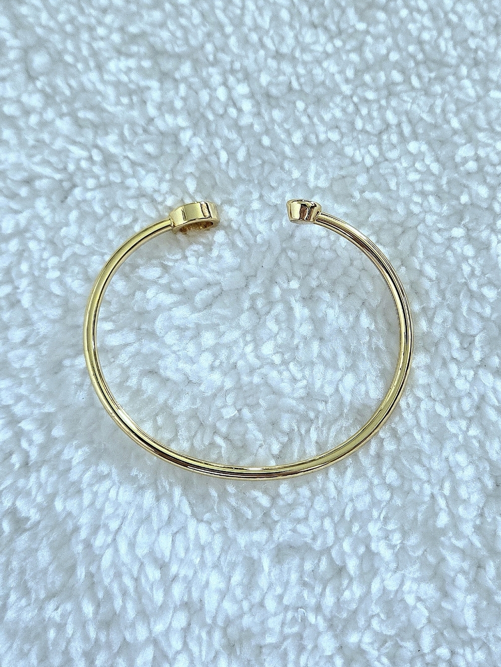 Michael Kors Thin Gold💛 Bracelet with Logo Medallion and Clear Crystal Accents - Picture 10 of 16